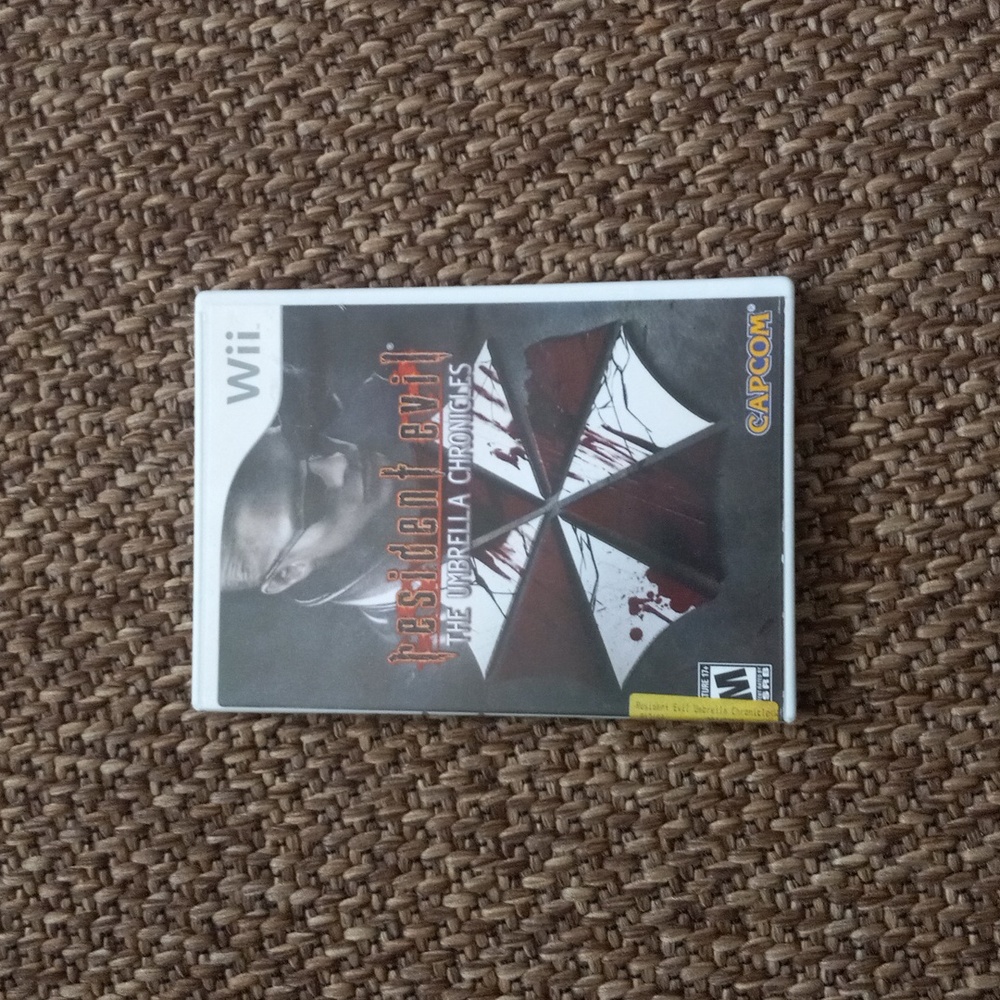 🎉HP🎉 Wii resident evil the umbrella chronicles